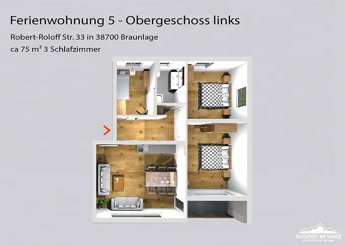 Auszeit-Im-Harz Haus 3 Wohnung 5
